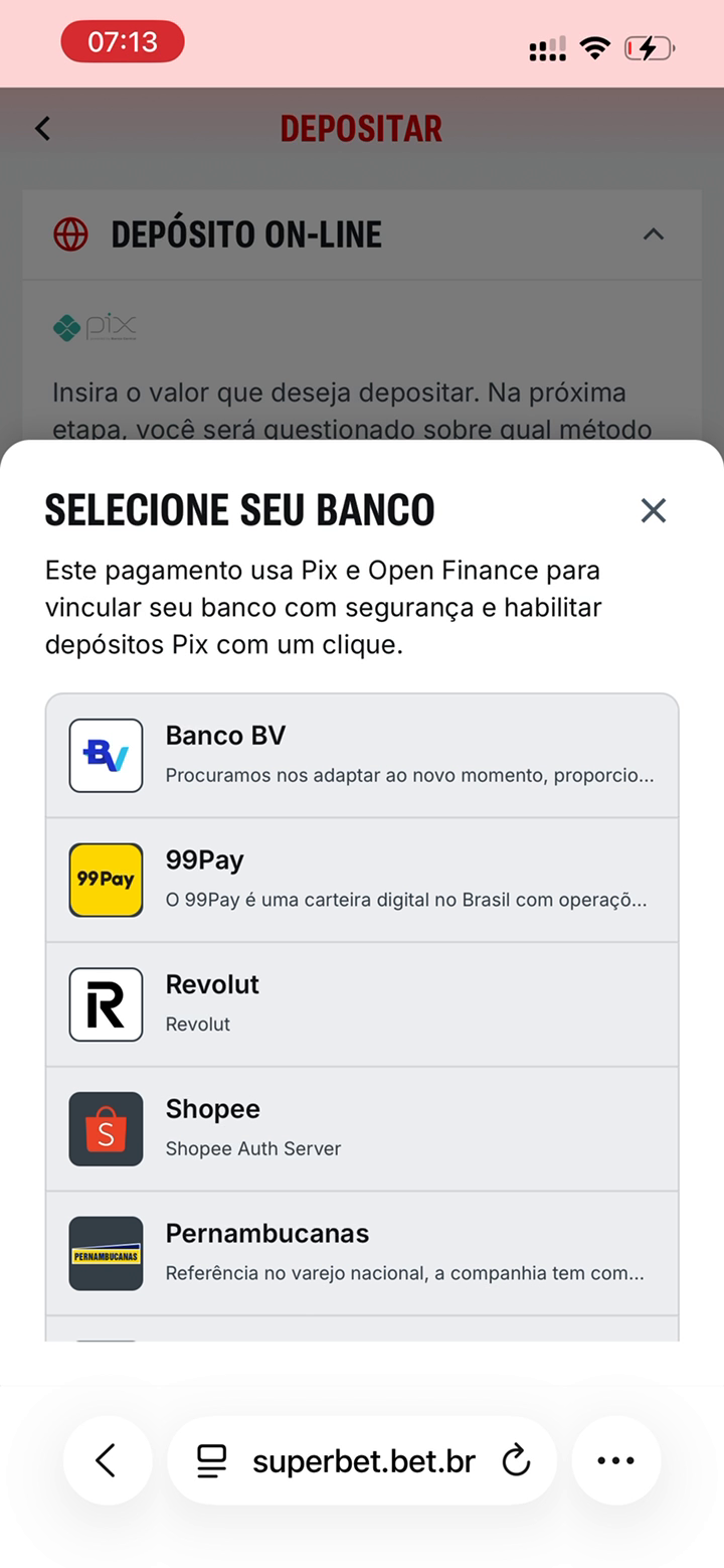 Lista de bancos participantes do Open Finance
